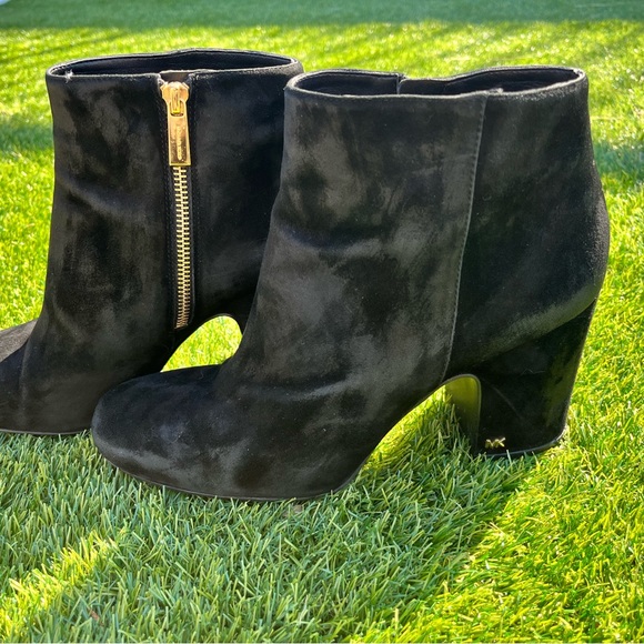 Michael Kors black suede booties - Picture 2 of 4